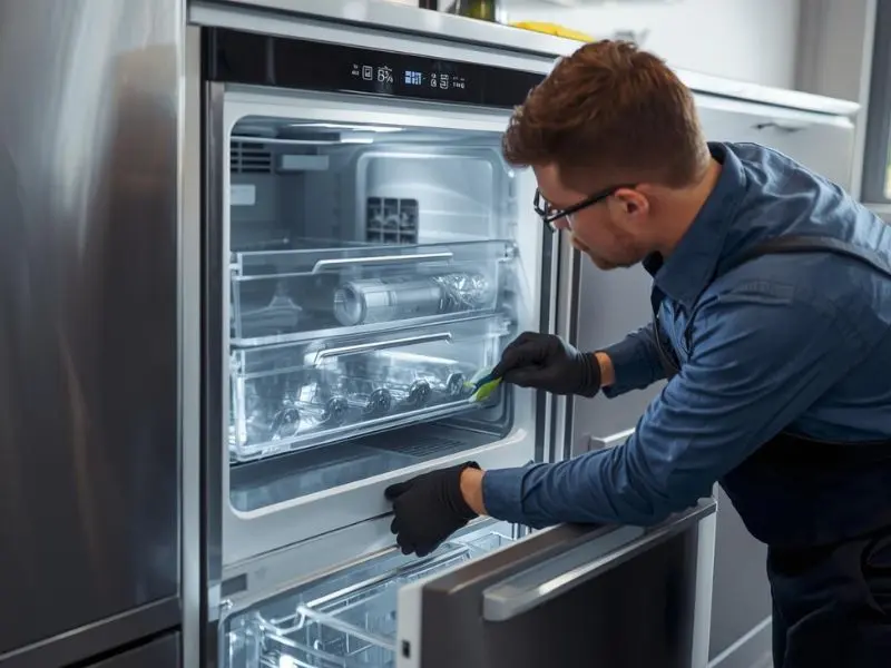 صيانة ديب فريزر ايديال زانوسى 5 درج