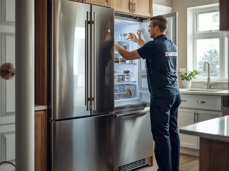 صيانة ديب فريزر ايديال زانوسى 6 درج