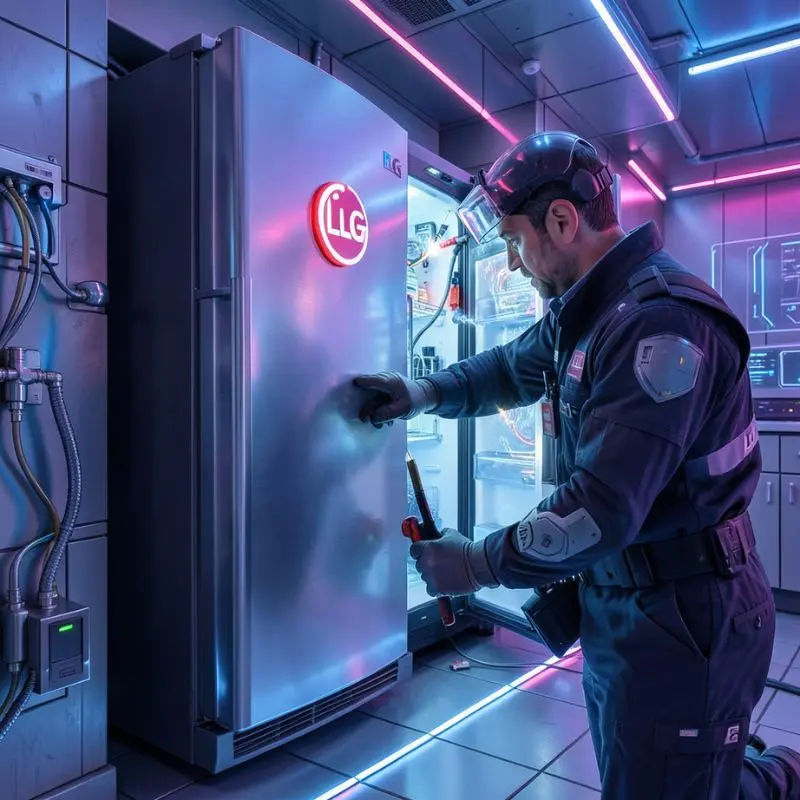 صيانة ثلاجة lg 20